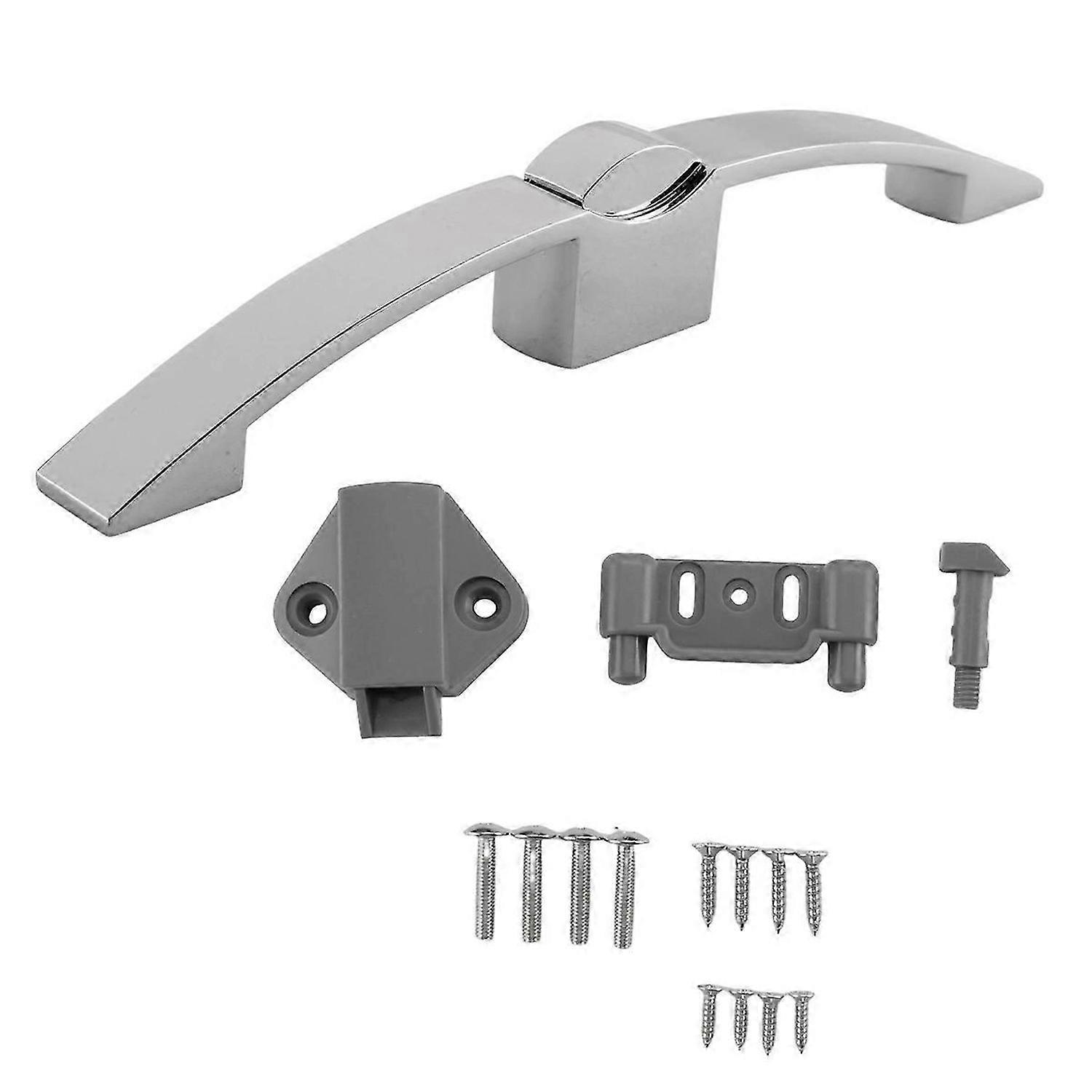 Car Push Lock RV Caravan Boat Cabinet Locks Handle Home Drawer Latch Button Locks Furniture Door Lo
