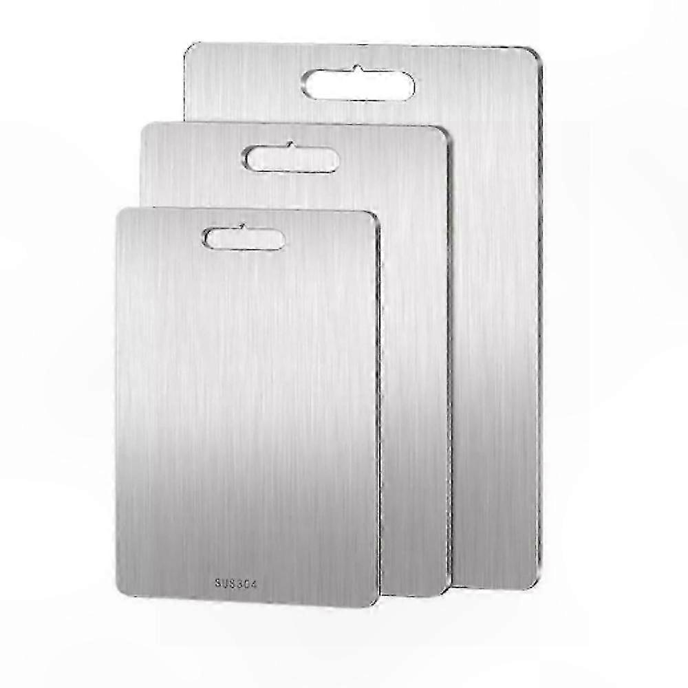 Double-Sided Kitchen Cutting Board with Titanium Coating for Durable Food Prep