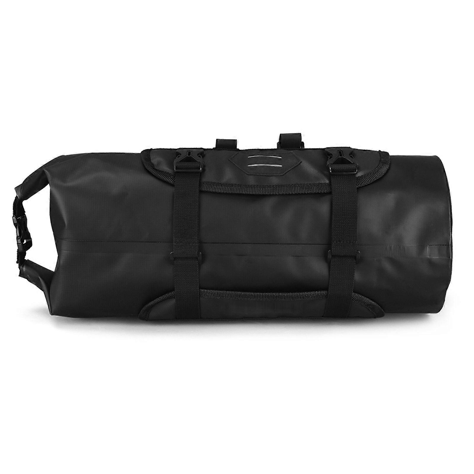 Bicycle Bag Waterproof Cycle Mountain Road MTB Bike Front Frame Handlebar Pannier Dry Bag with Roll Top Closure 3L-7L Adjustable