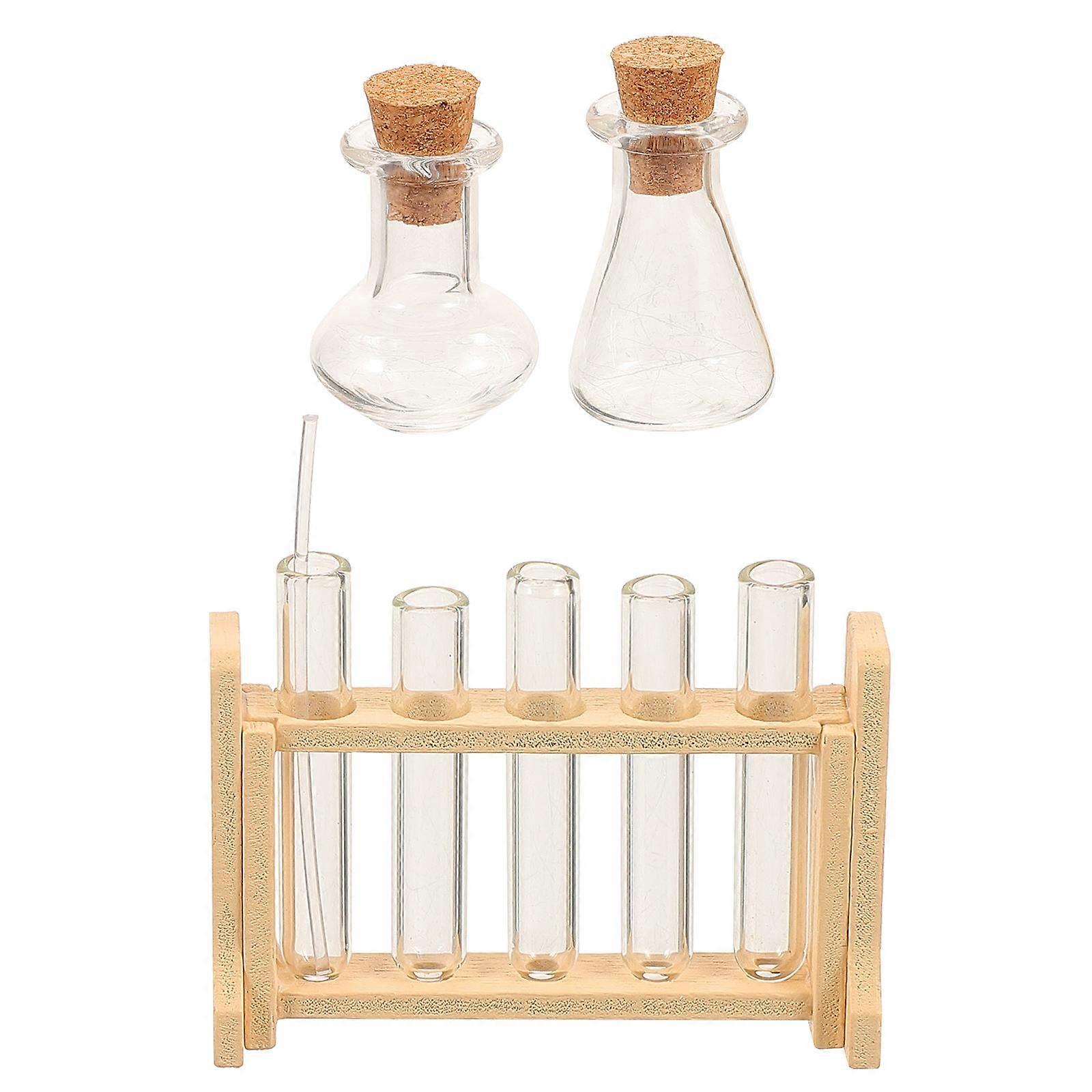 Miniature Laboratory Toy Science Tube Rack for Education 4Sets