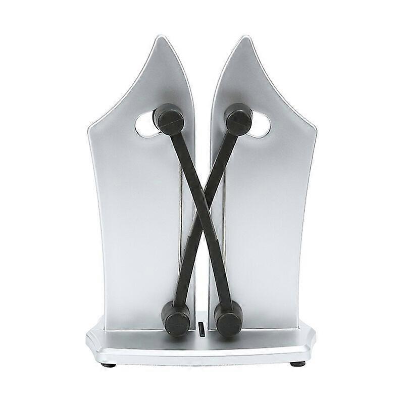 Kitchen Knife Sharpener Tool Quick Sharpen Edges and Polish Silver