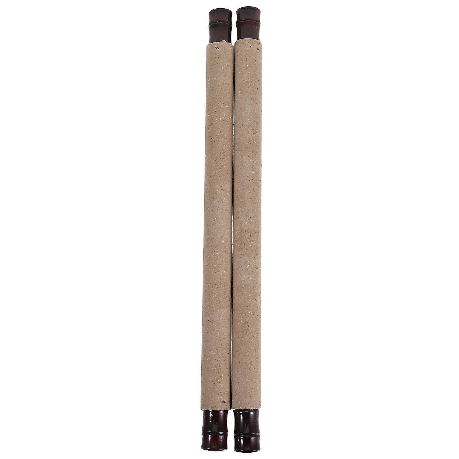 Drawing Scroll Rod Wood for DIY Scroll Mounting 4Pcs Calligraphy Wand