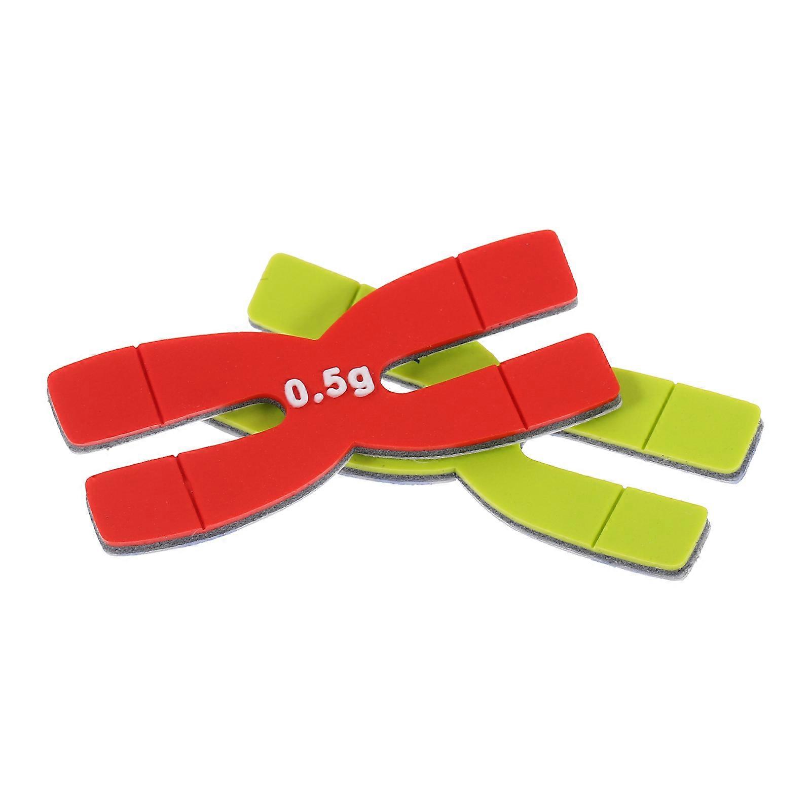 Tennis Racket Weighted Pad for Improved Performance with 8Pcs Silicone Pads