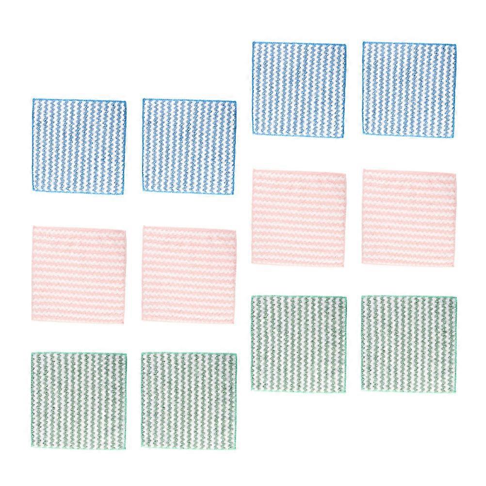 Assorted Color Dish Cleaning Cloth for Kitchen Dishcloth 36Pcs Set