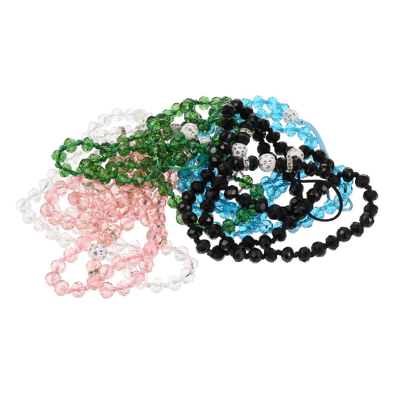Phone Neck Straps with Beads for Decoration 5Pcs Assorted