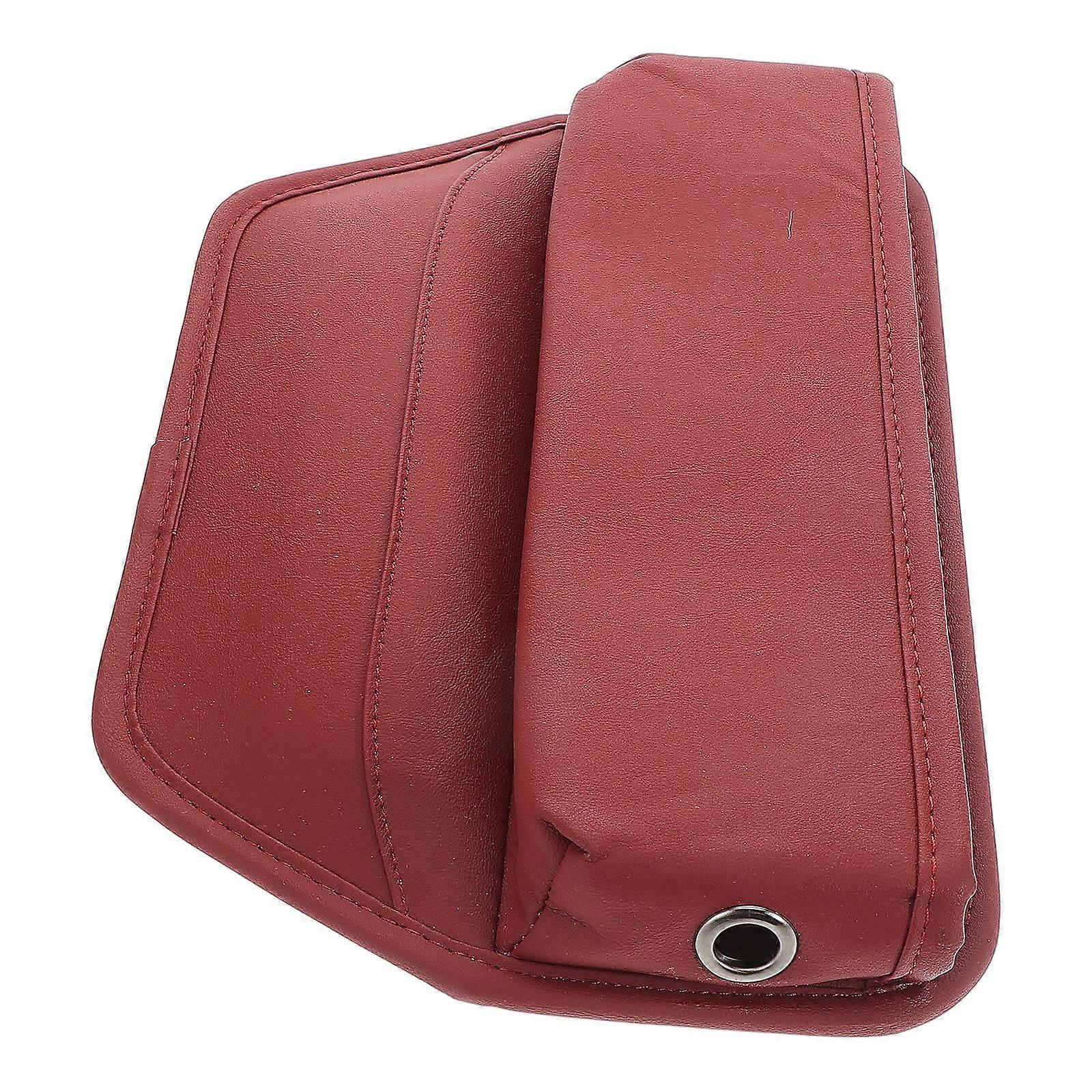 Car Seat Gap Filler Organizer 5Pcs Red Space Maximization In Car Durable Use Car Storage Organizer