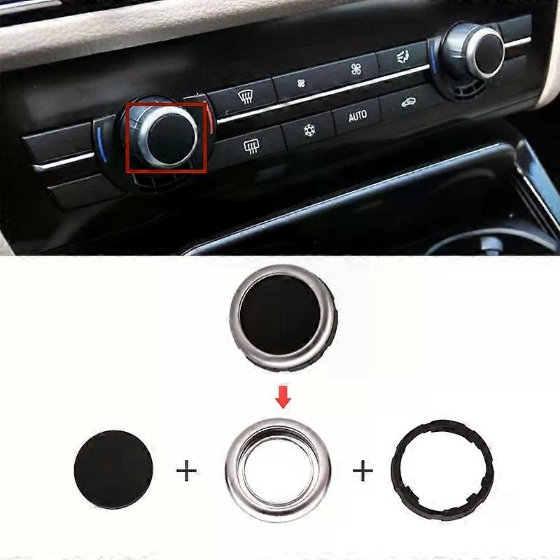 Dashboard Air Conditioning Ac Buttons Audio Control Auto Knob Switch Caps For B MW 5 6 7 Series F10 F06 F12 F01 F02 520 530