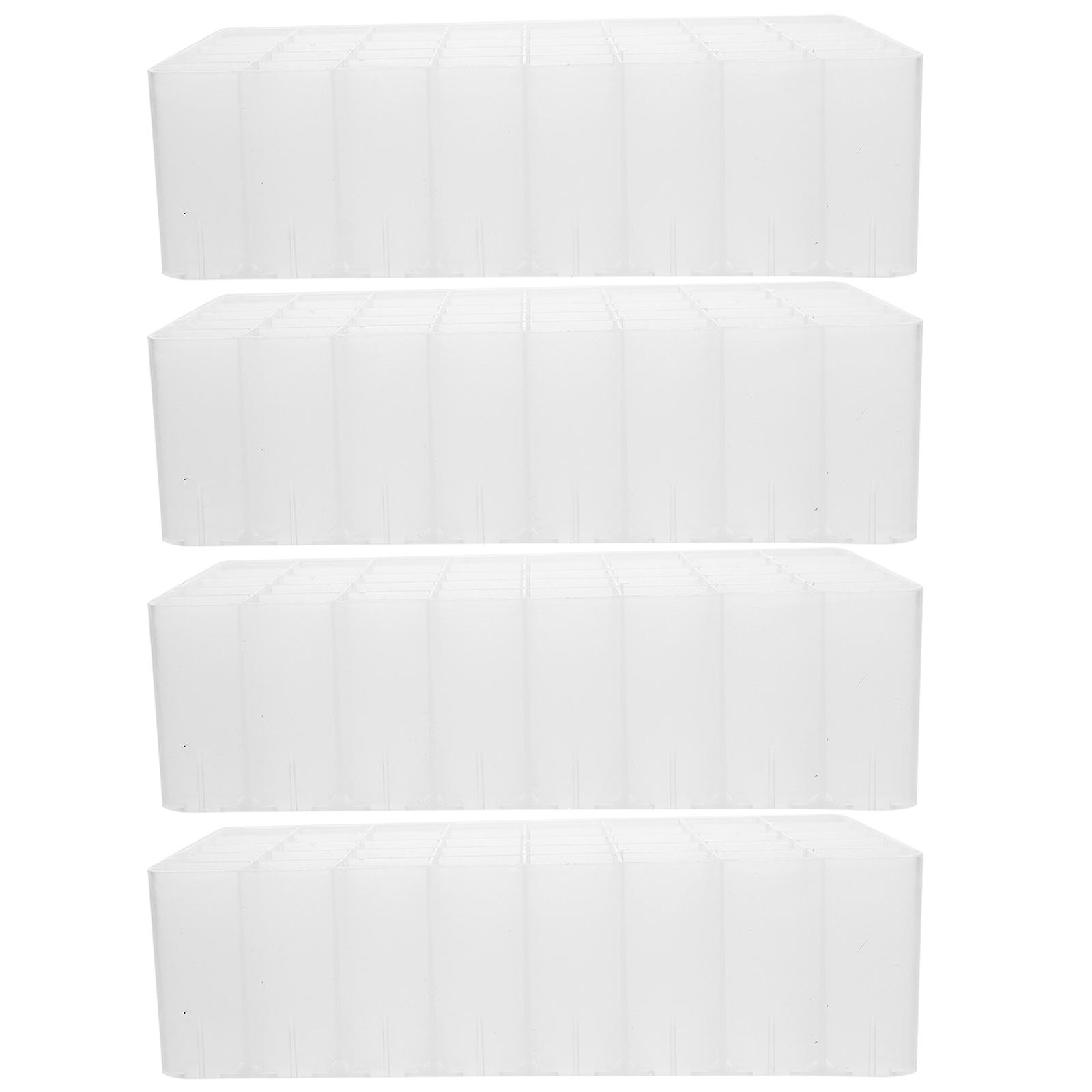 Marker Pen Storage Stand Transparent Plastic for Storage Use 8Pcs