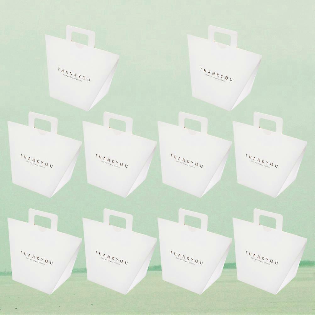 Portable Rectangular Gift Bag For Baby Shower And Shopping Simple Pcs