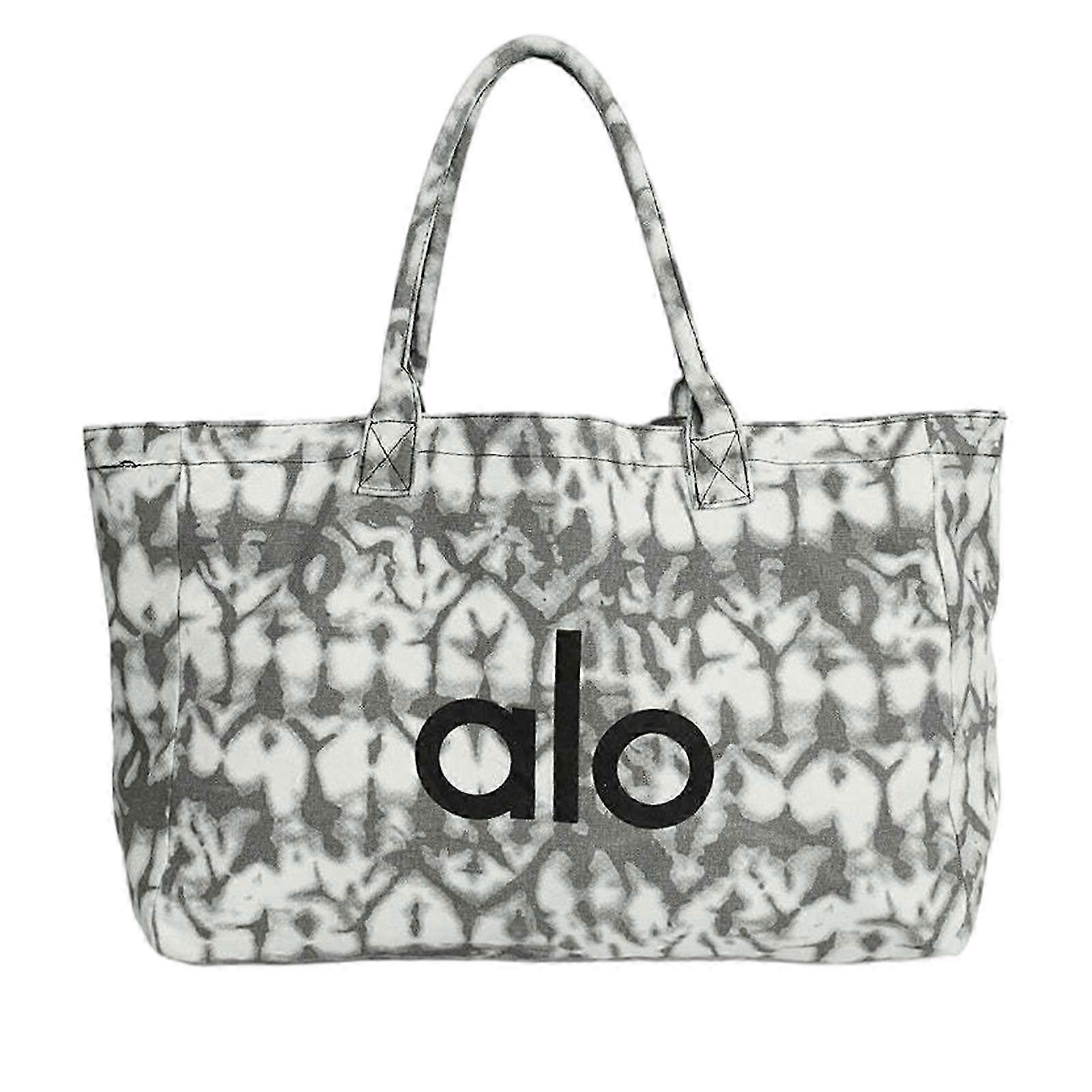 حقيبة رياضية رياضية ذات سعة كبيرة قابلة لإعادة الاستخدام حقيبة تسوق رياضية تمرين رياضي حقيبة يد رياضية لياقة بدنية قماش حقيبة تخزين