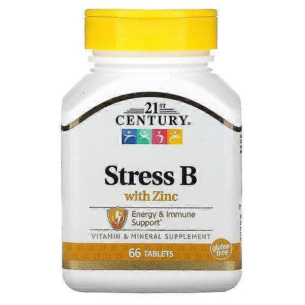 21st Century, Stress B with Zinc, 66 Tablets