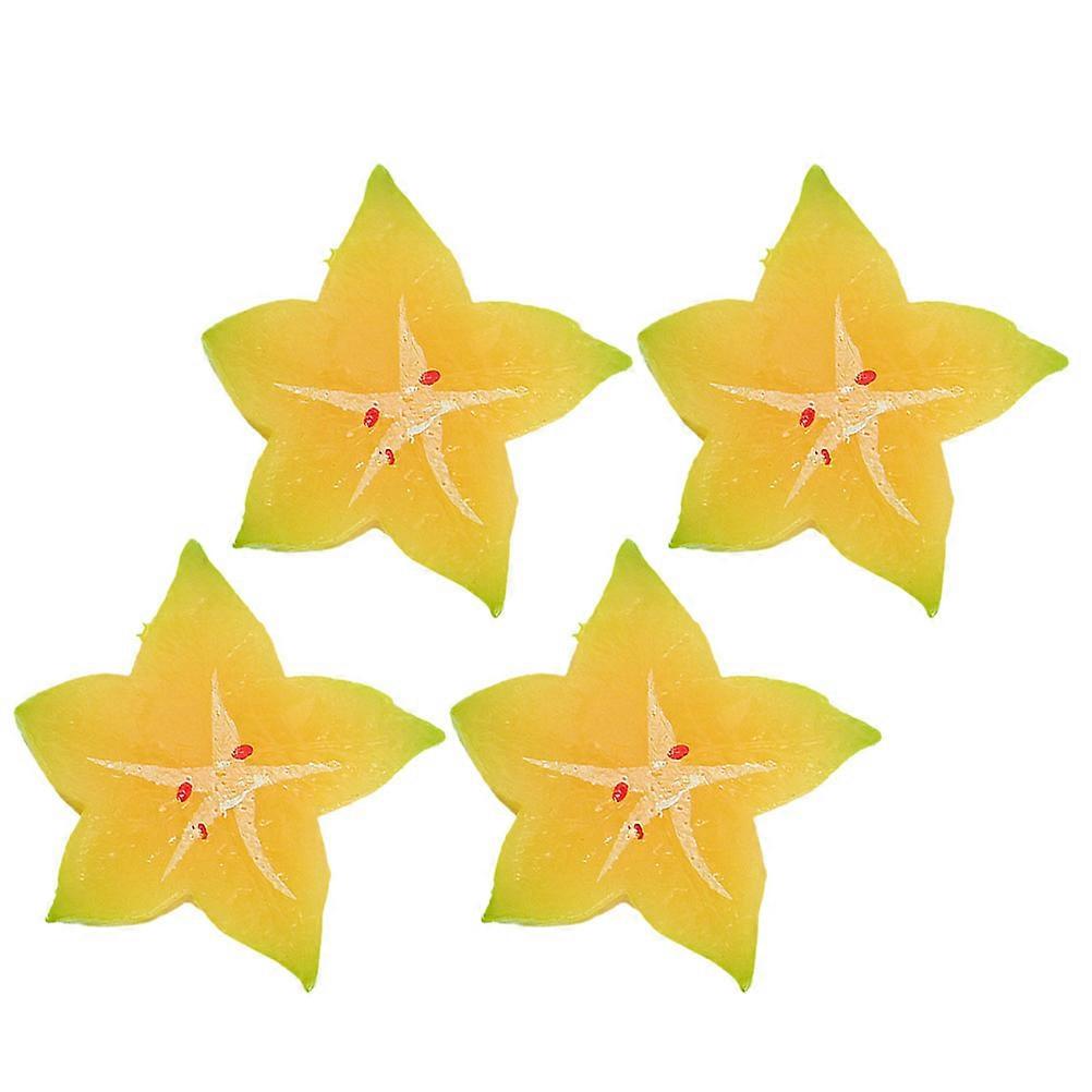 Fake Models for Decor 8Pcs Artificial Mini Fruit Photo Props