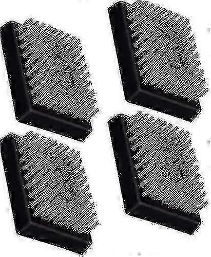 4 Pack Replacement Grill Brush Heads, Cordless, Replaceable Heads Compatible With Most Grill Brushes yu