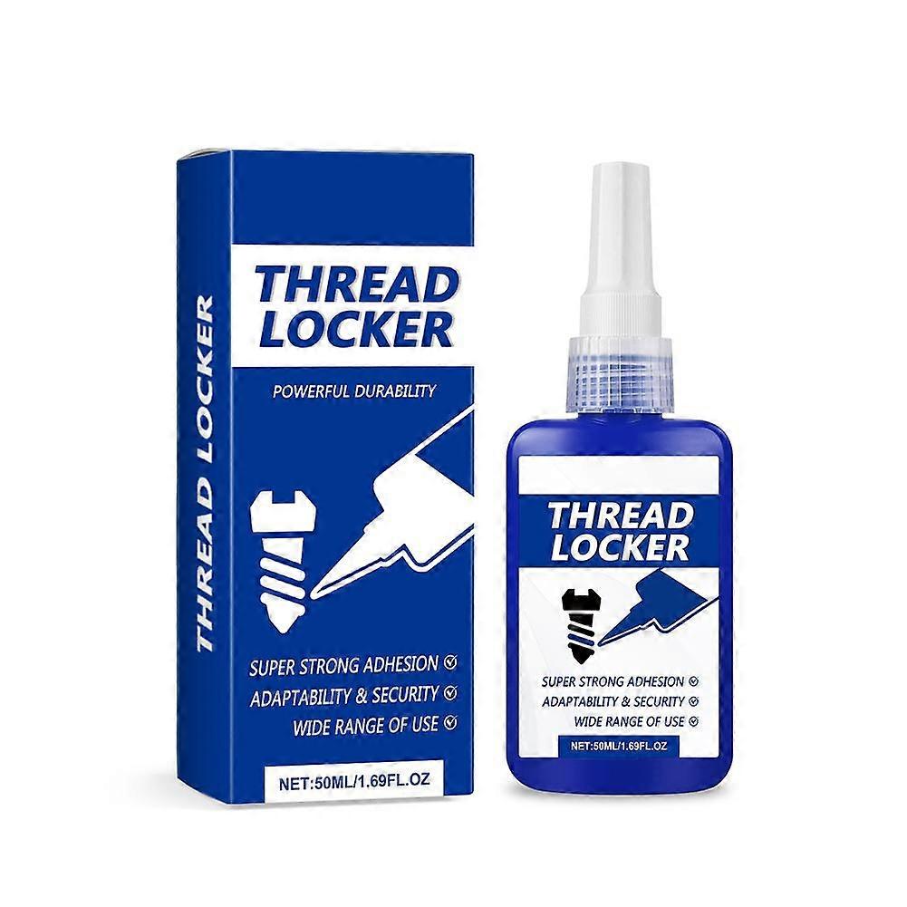 High Strength Threadlocker 50ml Permanent Bond Resists Vibration Heat Rust Easy Apply