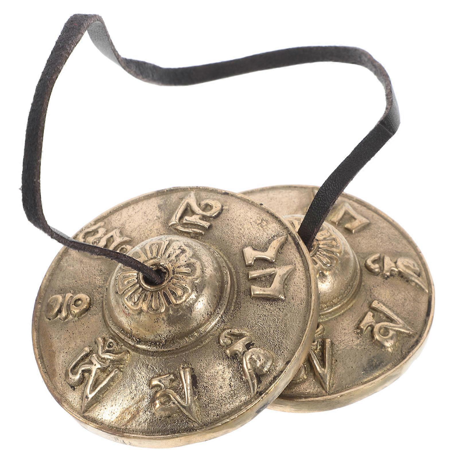 Finger Cymbals Music Education Tool For Musicians And Educators In Golden Color 1 Pair With Cultural And Historical Value