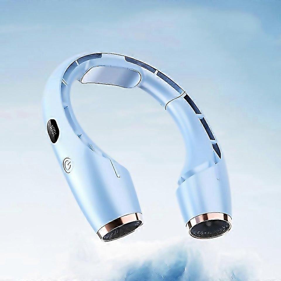 Usb Charging Big Wind Cooling Leafless Hanging Neck