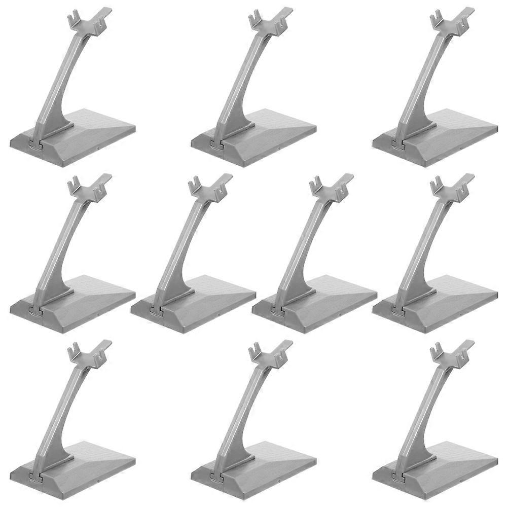 Aircraft Model Support Plastic Model Plane Display Stand Sleek Design Minimalist Style Home Display 3.62X3.10X1.93In Slip Prevention 10Pcs