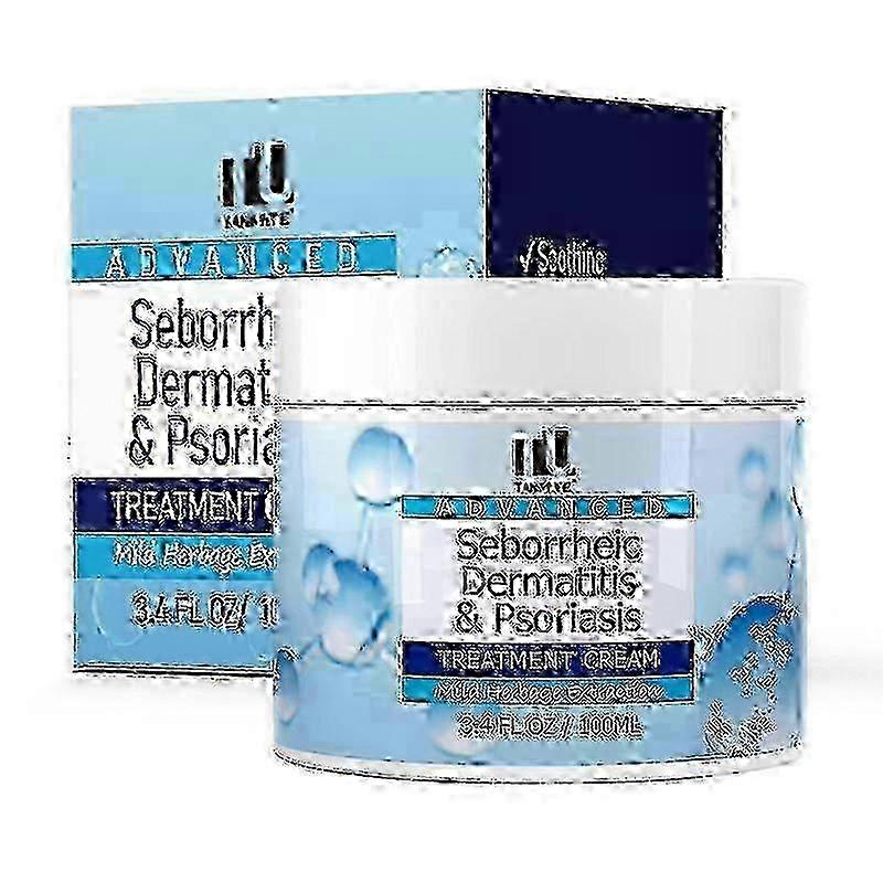 2025 Seborrheic Dermatitis Cream, Anti Fungal Shampoo, Scalp Treatment for Psoriasis, Folliculitis, Dry Scalp, Anti-Itch, Sooth