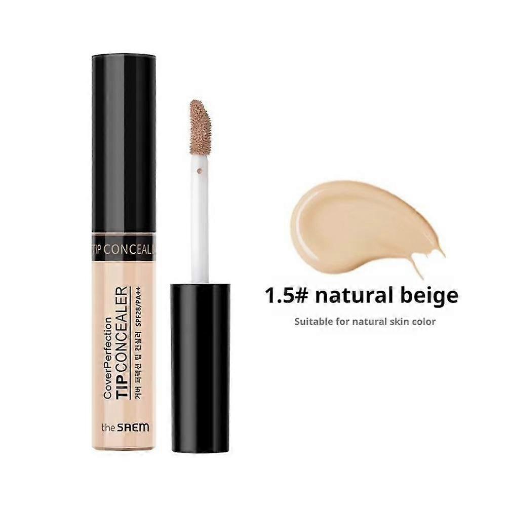 6.5g Liquid Concealer with SPF 28 PA++ for Dark Circles and Blemishes Long-Lasting Natural Coverage in 8 Adjustable Shades