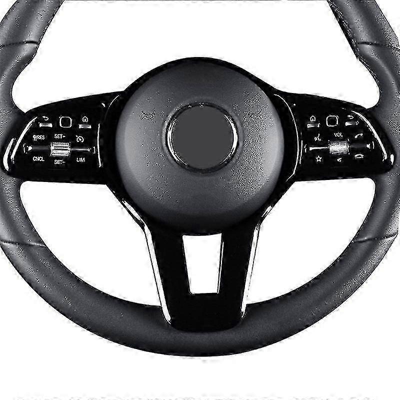 2025 Car Steering Wheel Button Sticker Decorative Frame Set For C-class E-class Auto