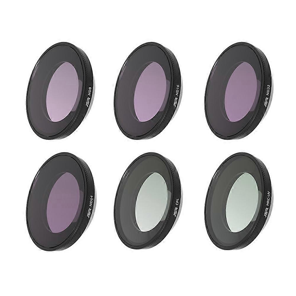 JSR JUNESTCR Filter Kit for Insta360 GO Ultra ND 8/16/32/64 UV CPL Filter Anti-Glare Scratch-Proof for Insta360 GO Ultra