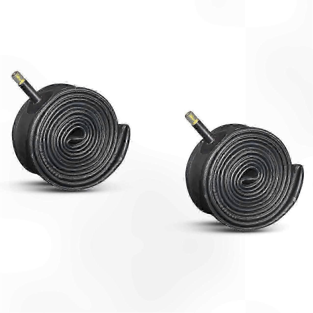 Replacement Inner Tubes for 16x1-3/8 Folding Bikes, 37-349 Schrader Valve, 2-Pack