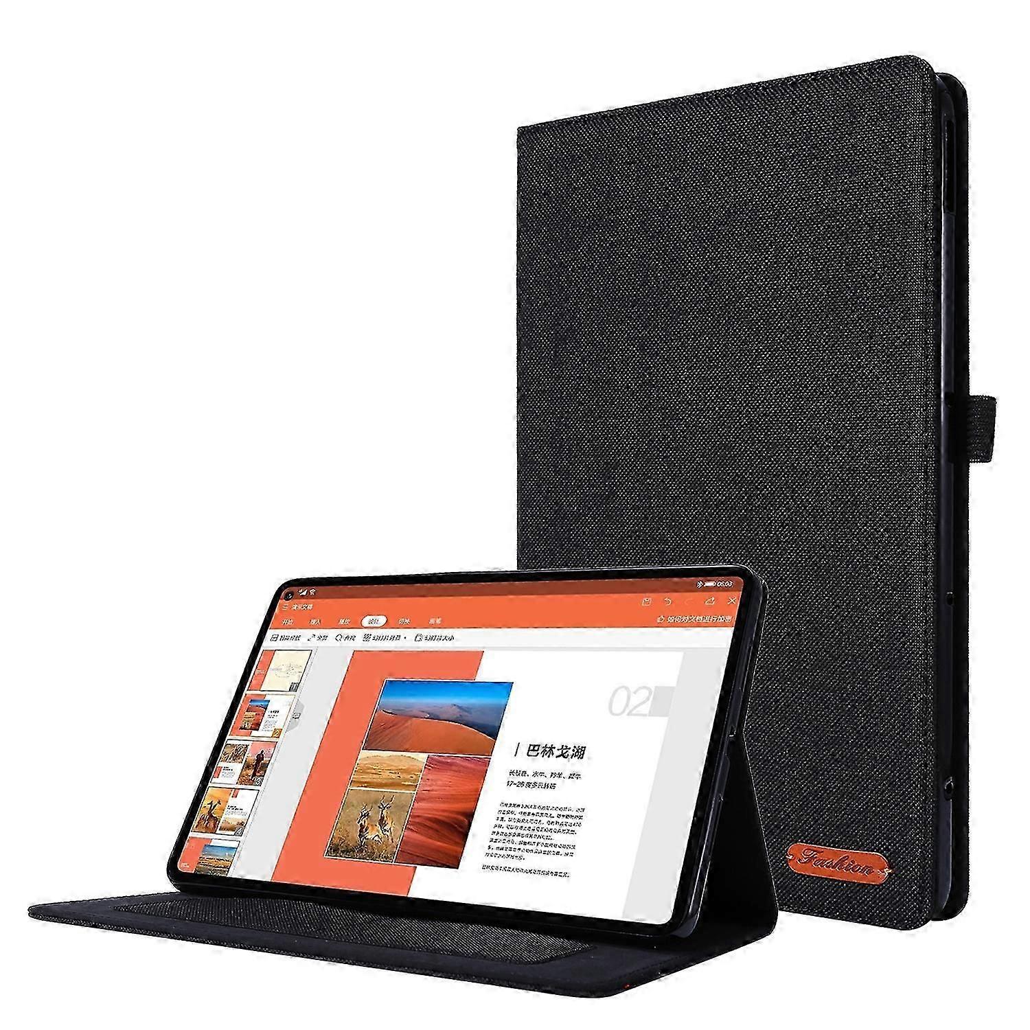 For Lenovo Tab P11 Pro 11.5 2023 Horizontal Flip TPU + Fabric PU Protective Tablet Case