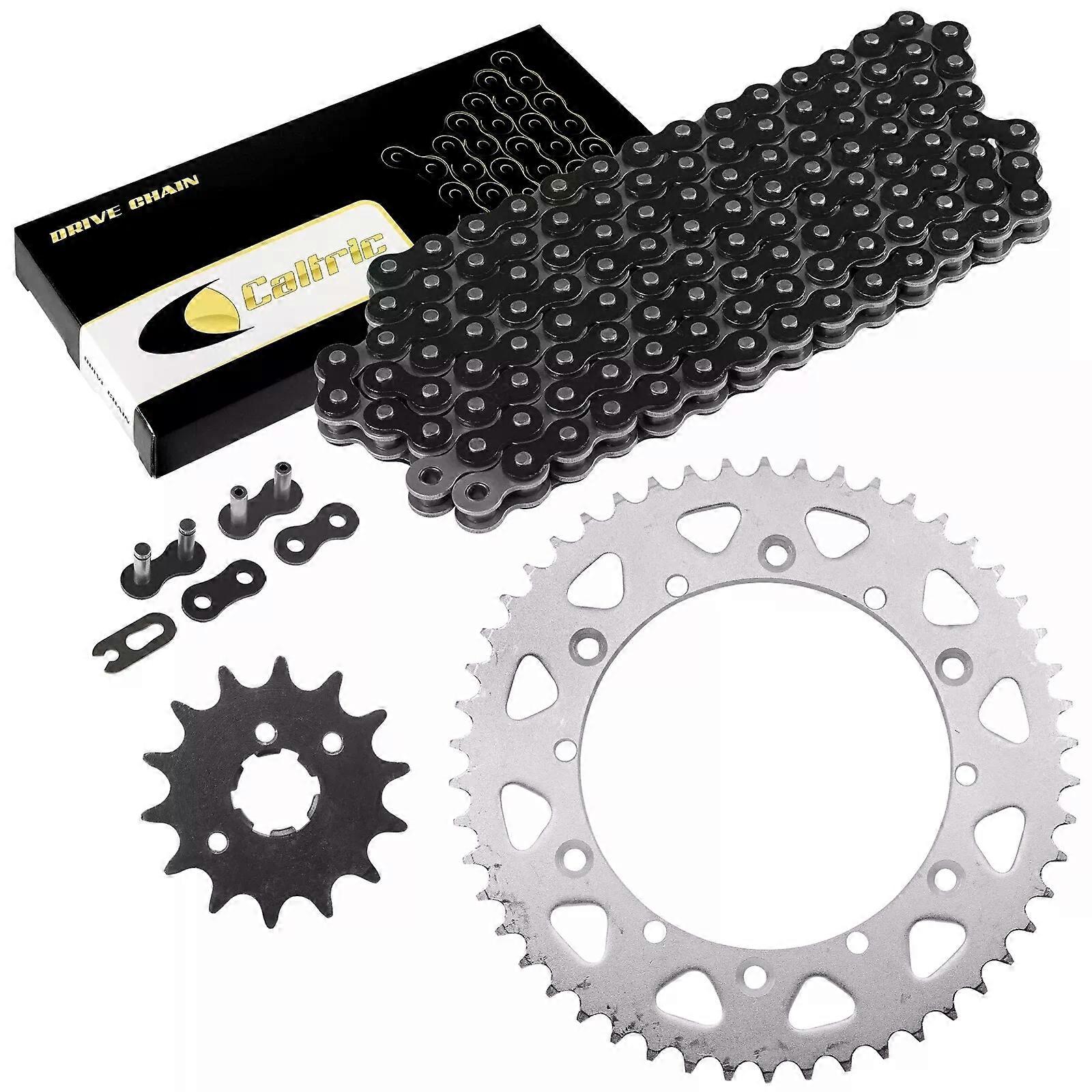Black Drive Chain And Sprocket Kit for Yamaha Wr500Z 1993 1994 NO.27525