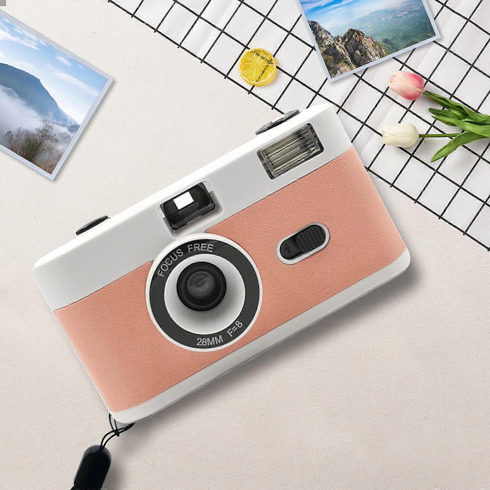 H35 Half Frame Film Camera, 35mm, Reusable, Focus-Free, Lightweight, Easy-to-Use (Sage) (Film & AAA Battery are not Included)