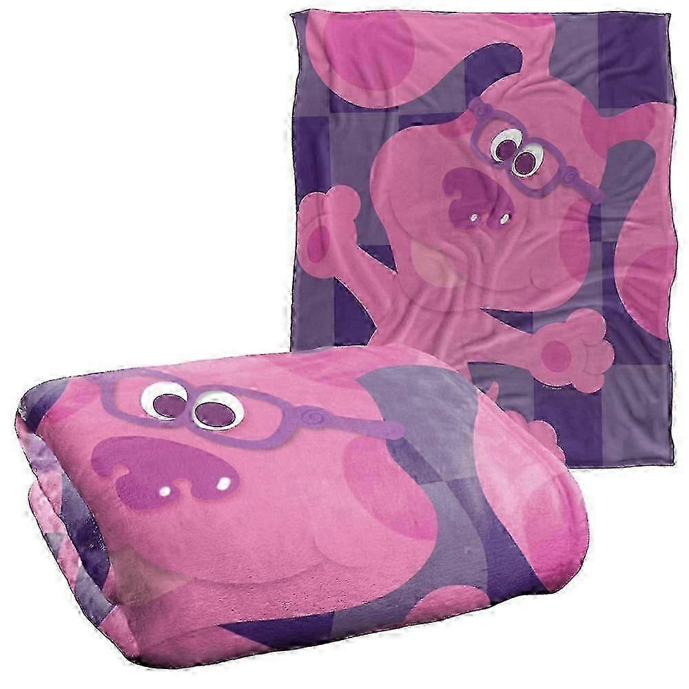 Couverture Blues Clues grand format magenta au toucher soyeux et ultra douce ascf311 - Idéale pour les fans de Blue's Clues