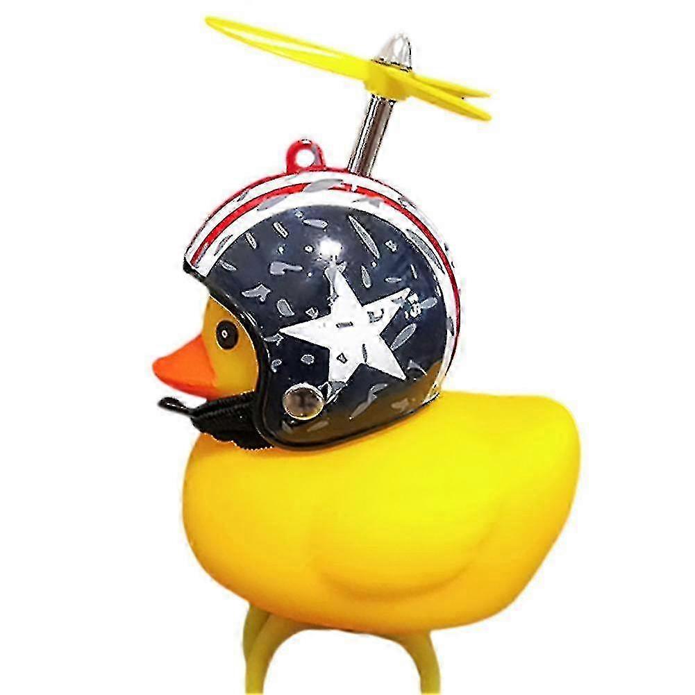 Bicycle Light, Front Duck Headlamp & Tail Handlebar Flashlight for Kids - Enfant Cycling Accessories with  Sound Horn