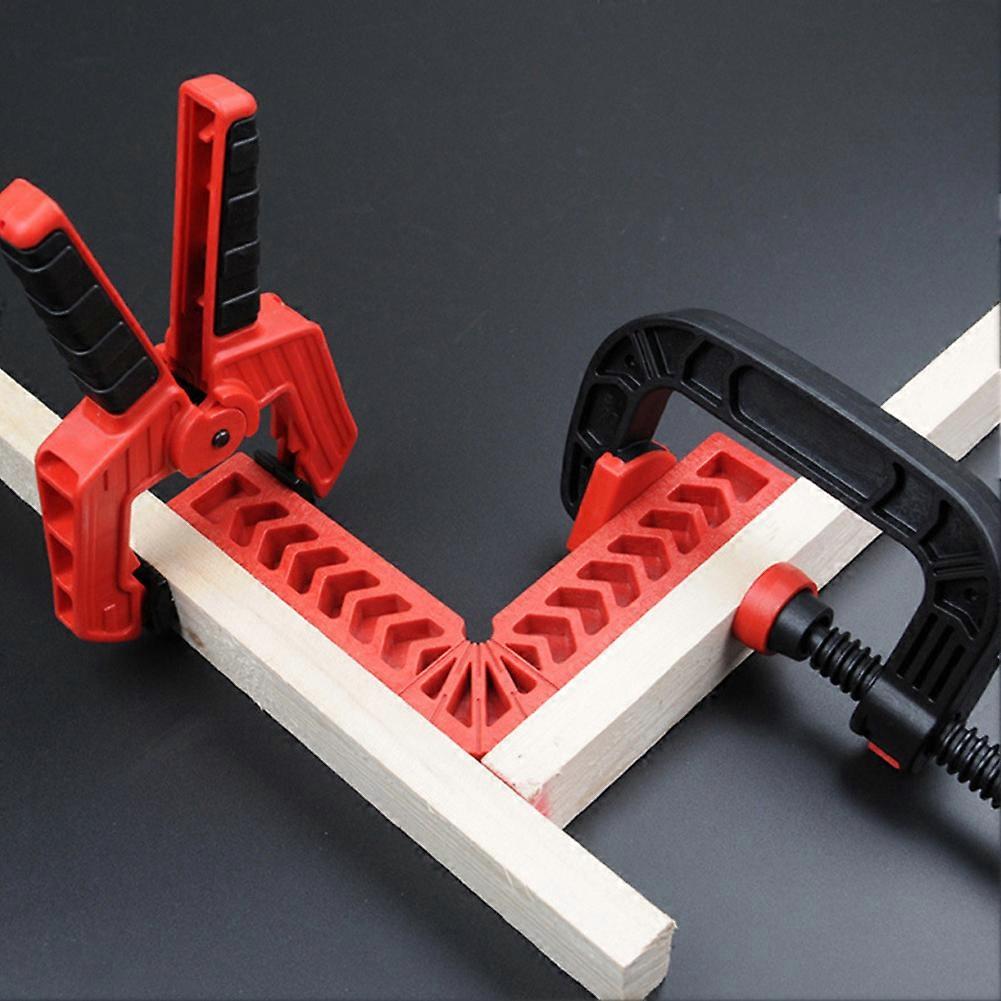 90 Degree Positioning Corner Clamp Ltype Right Angle Ruler for Woodworking Picture Frames Carpenter Tool