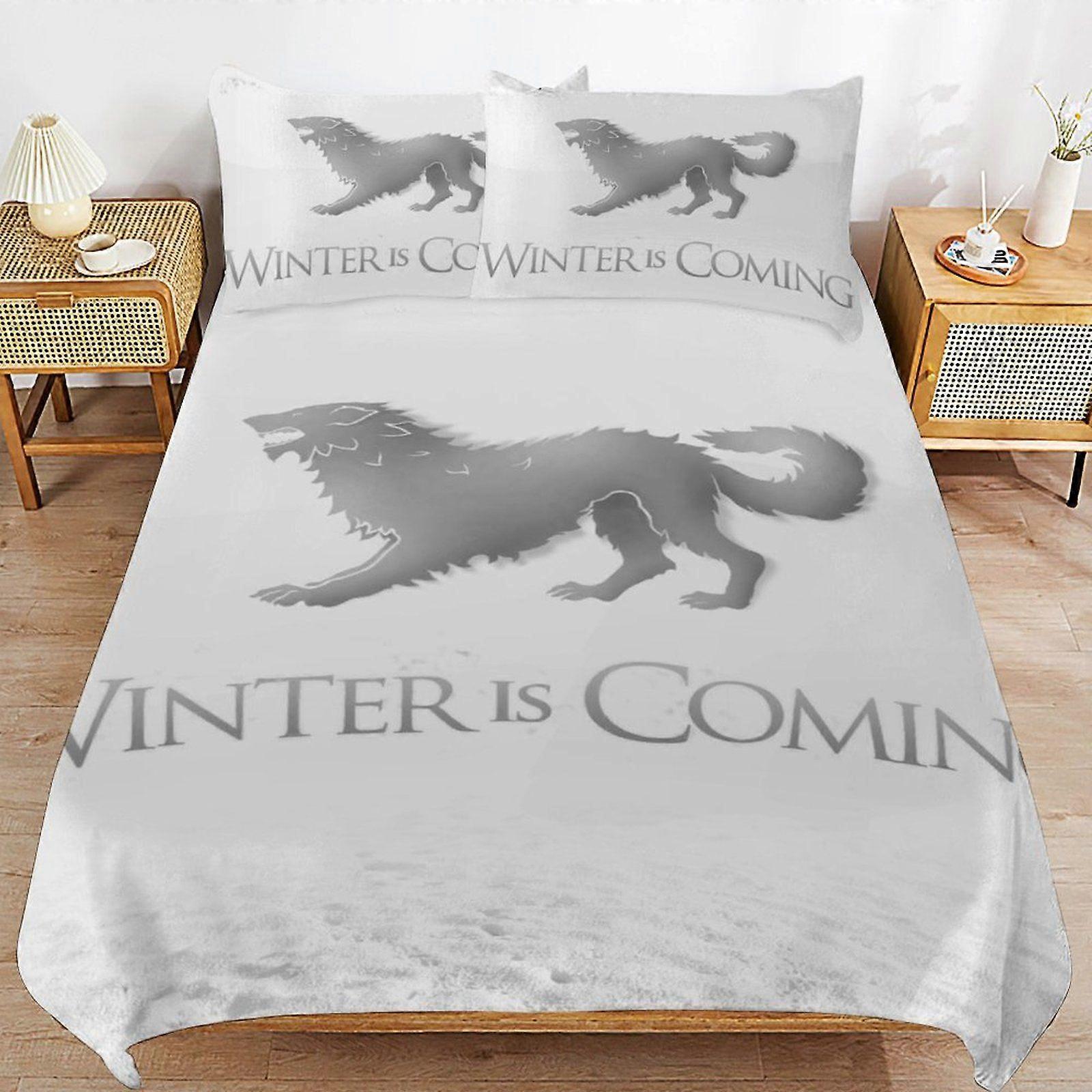 u284 Game of Thrones Everyday Sleep Soft Surface Zipper End Wrinkle Resistant Material Duvet Cover Sets Package n284