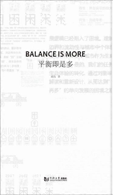 Balance Is More Paperback
