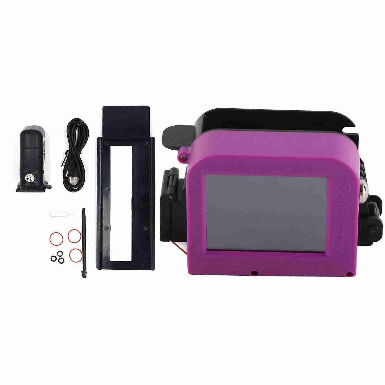 Handheld Inkjet Printer Detachable Portable Mini Smart Inkjet Coding Machine for Production Date QR 