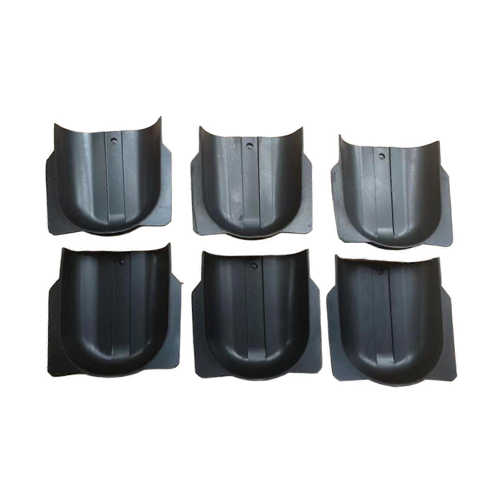 6 Pieces Billiard Pool Table Gully Boots Easy to Use Pool Table Accessories
