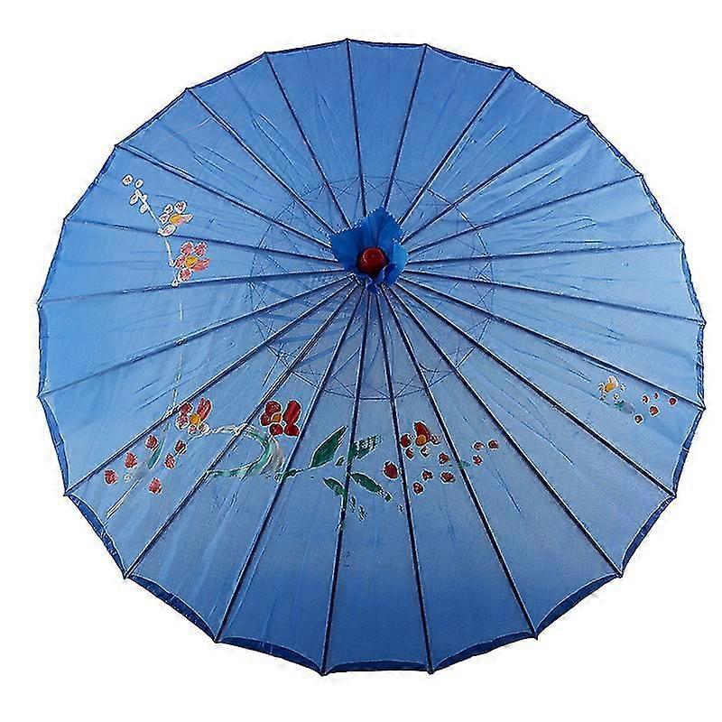 oil paper umbrella translucent silk cloth