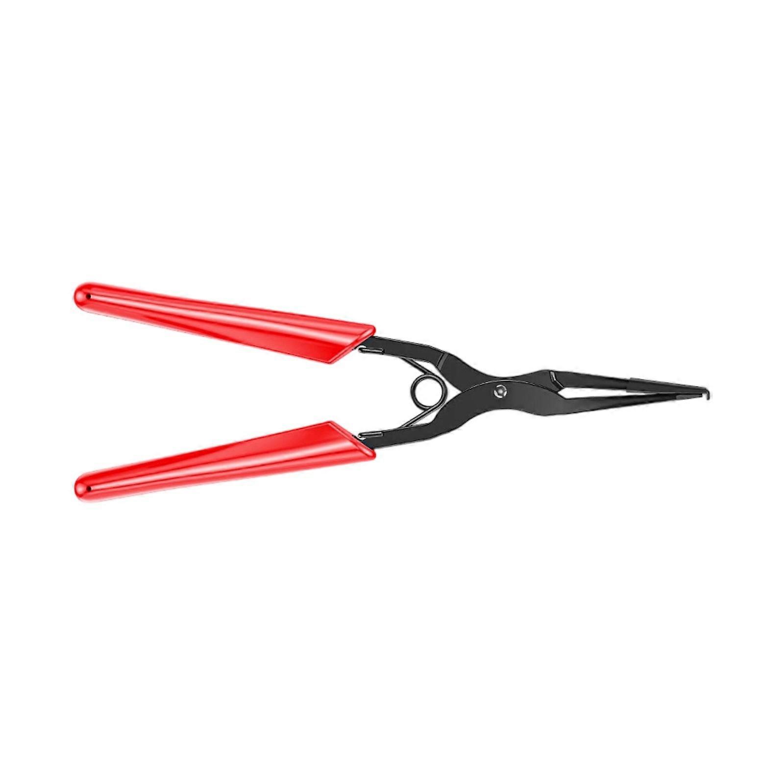 Ergonomic Fiber Optical Plugs Puller Removal Tool With Reinforced Metal Head For Secure LC Connector Extraction Tasks  Red