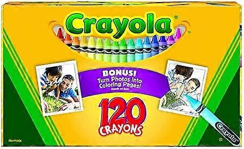 Crayola Crayons Non Peggable 120 Per Pkg