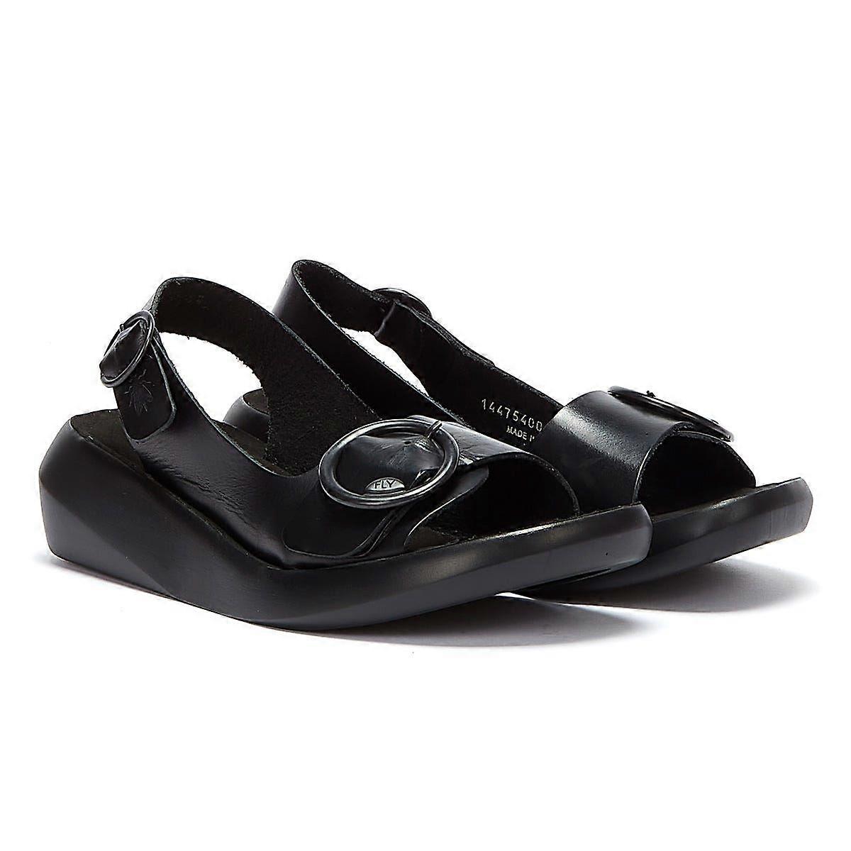 Fly London Berk Womens Sandals - (Black)