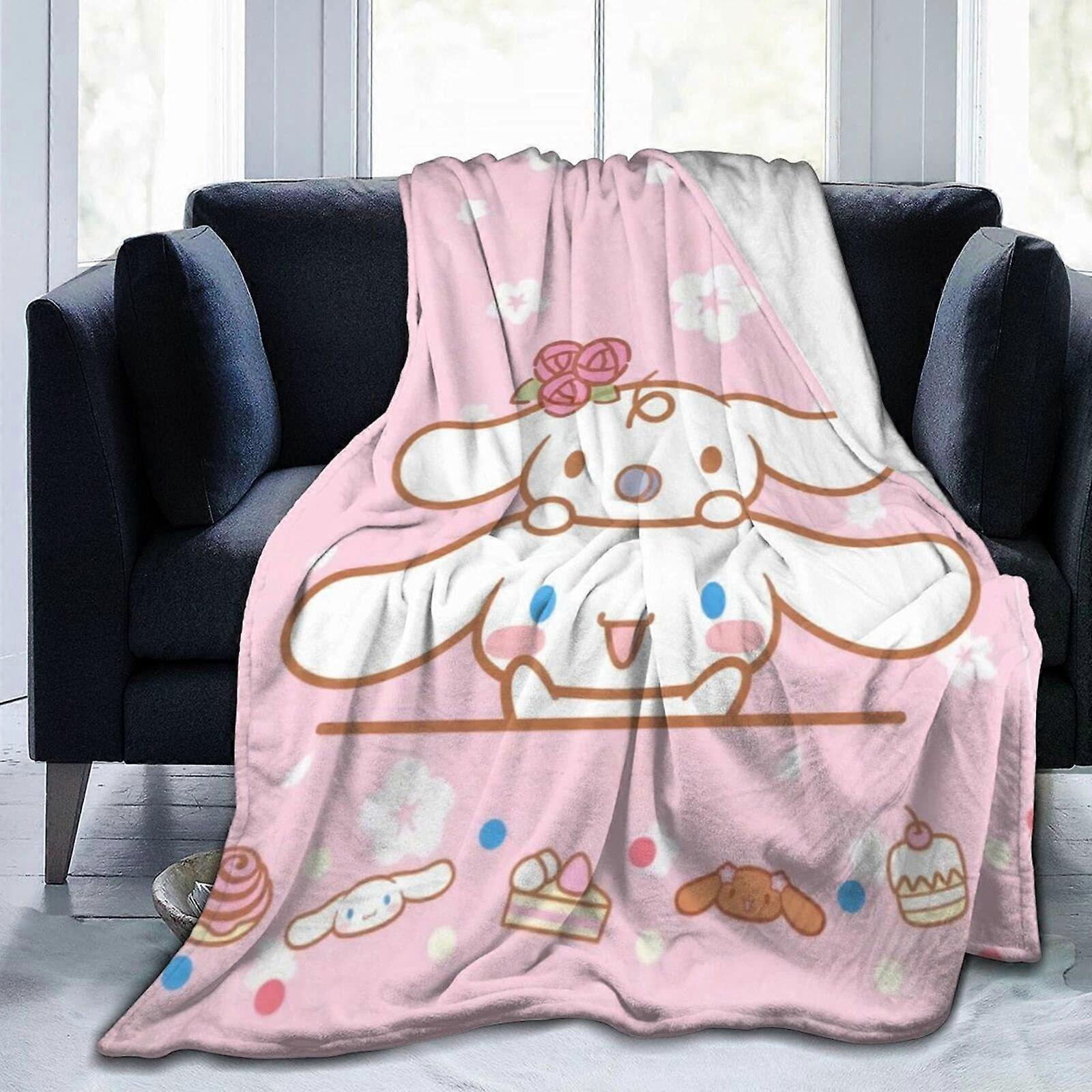 Flannel Laurel Dog Blanket Sanrio Lovely Air Conditioning Nap Blanket Multi-Functional Sofa Blanket