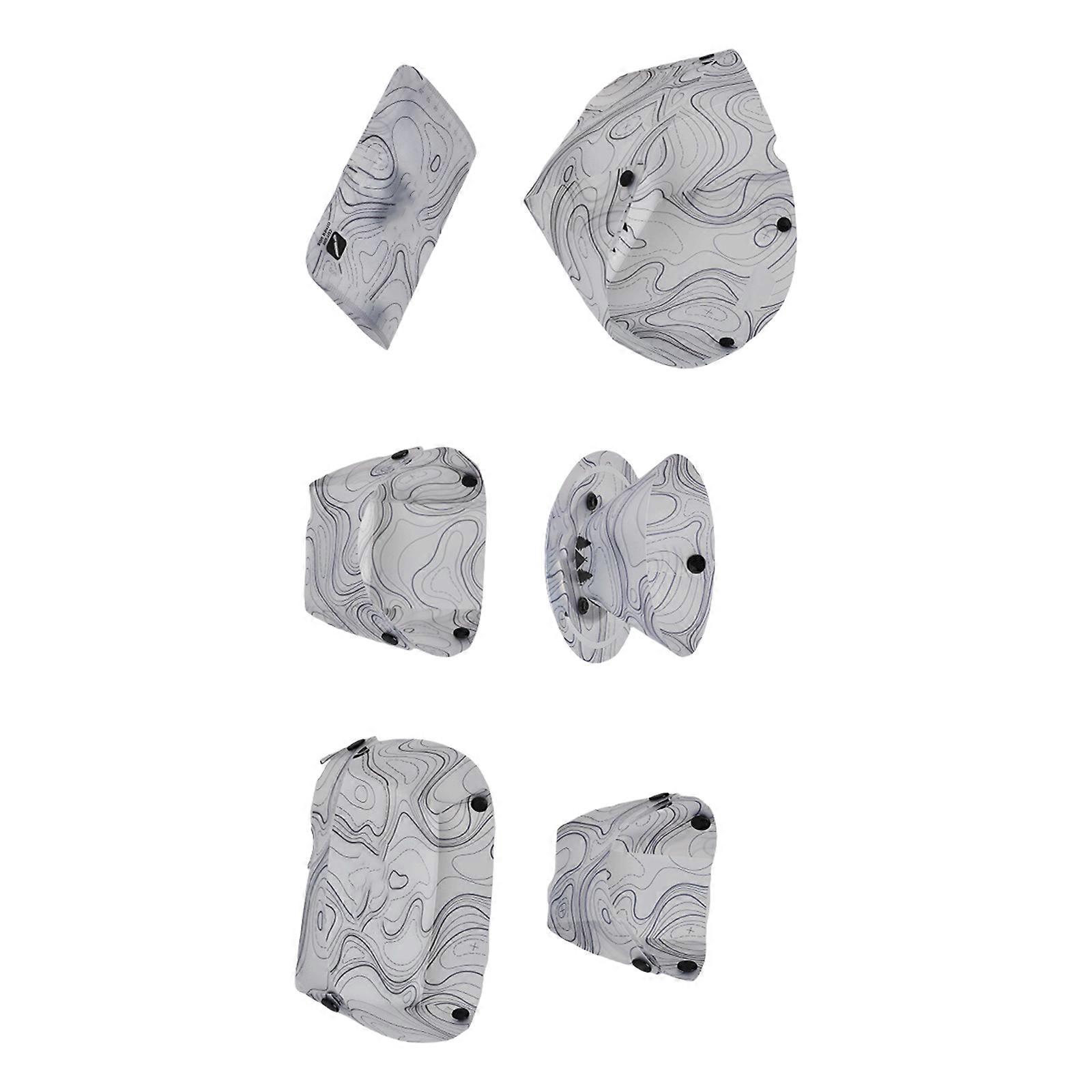 أدوات المائدة التخييم المحمولة خفيفة الوزن قابلة للطي وعاء كأس لوحة السفر لوح تقطيع للنزهات في الهواء الطلق للطبخ الأبيض