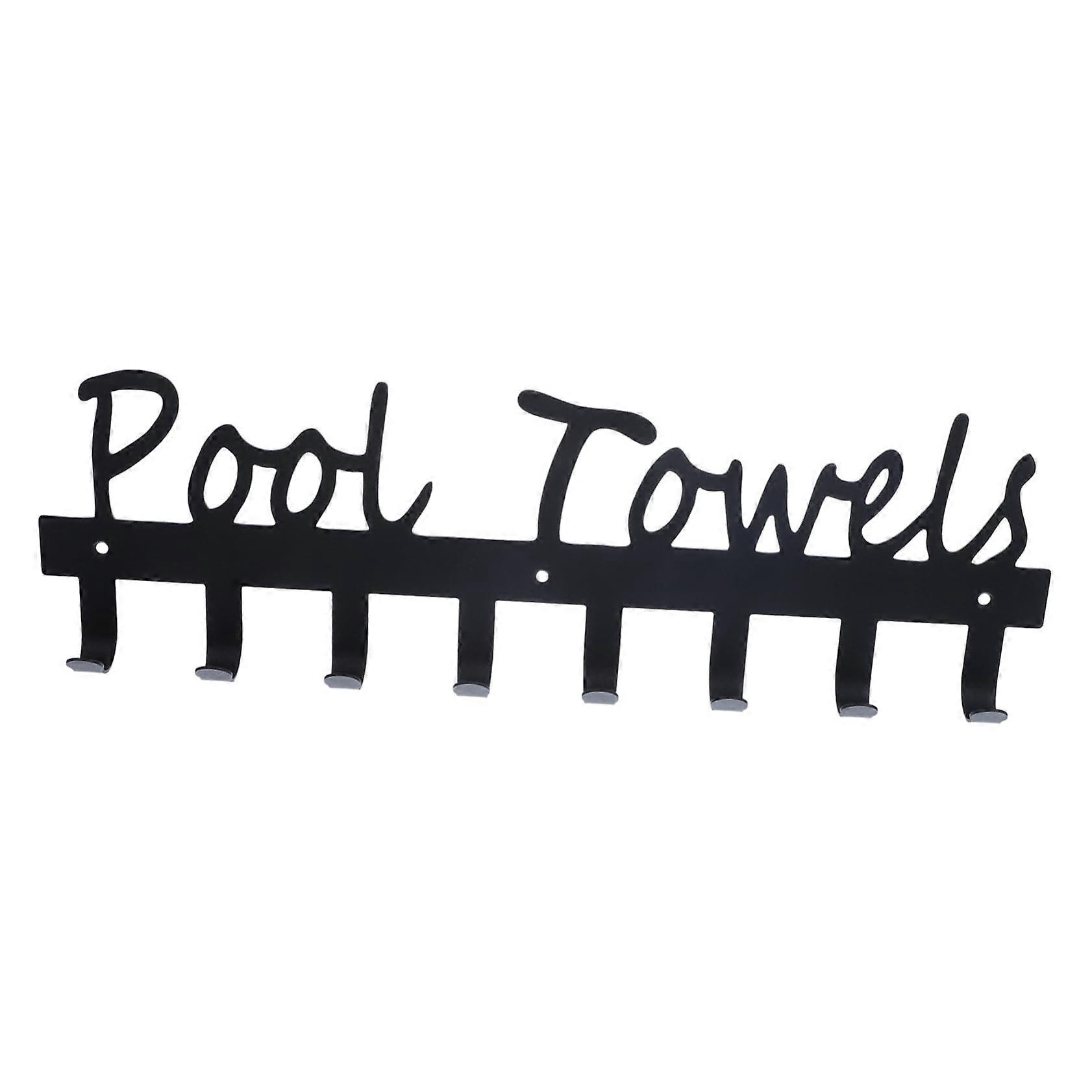 Wall Mounted Coat Rack with Metal Hooks and Shelf for Entryway Storage of Coats Hats Towels