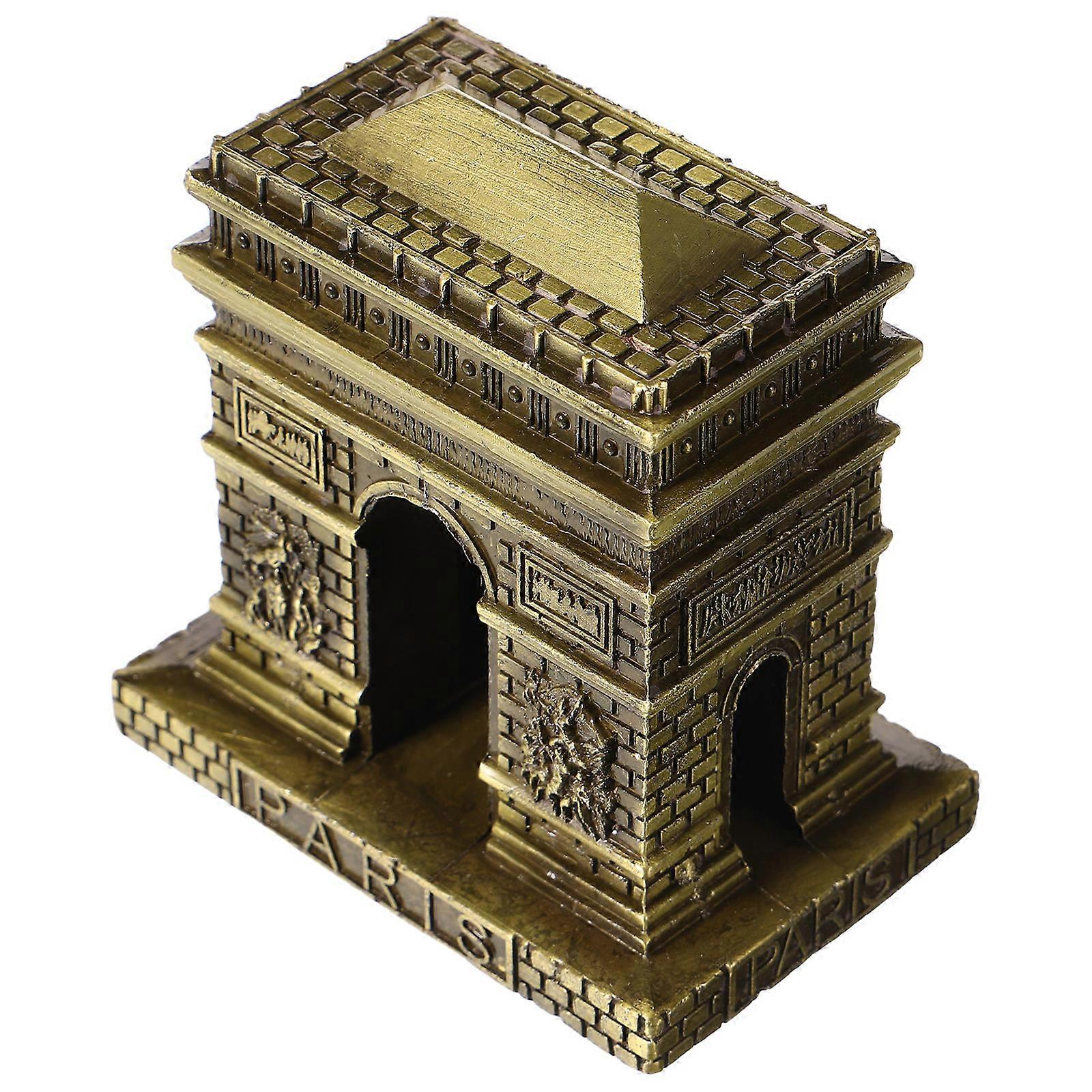 Historical Landmark Building Model for Decoration One Piece