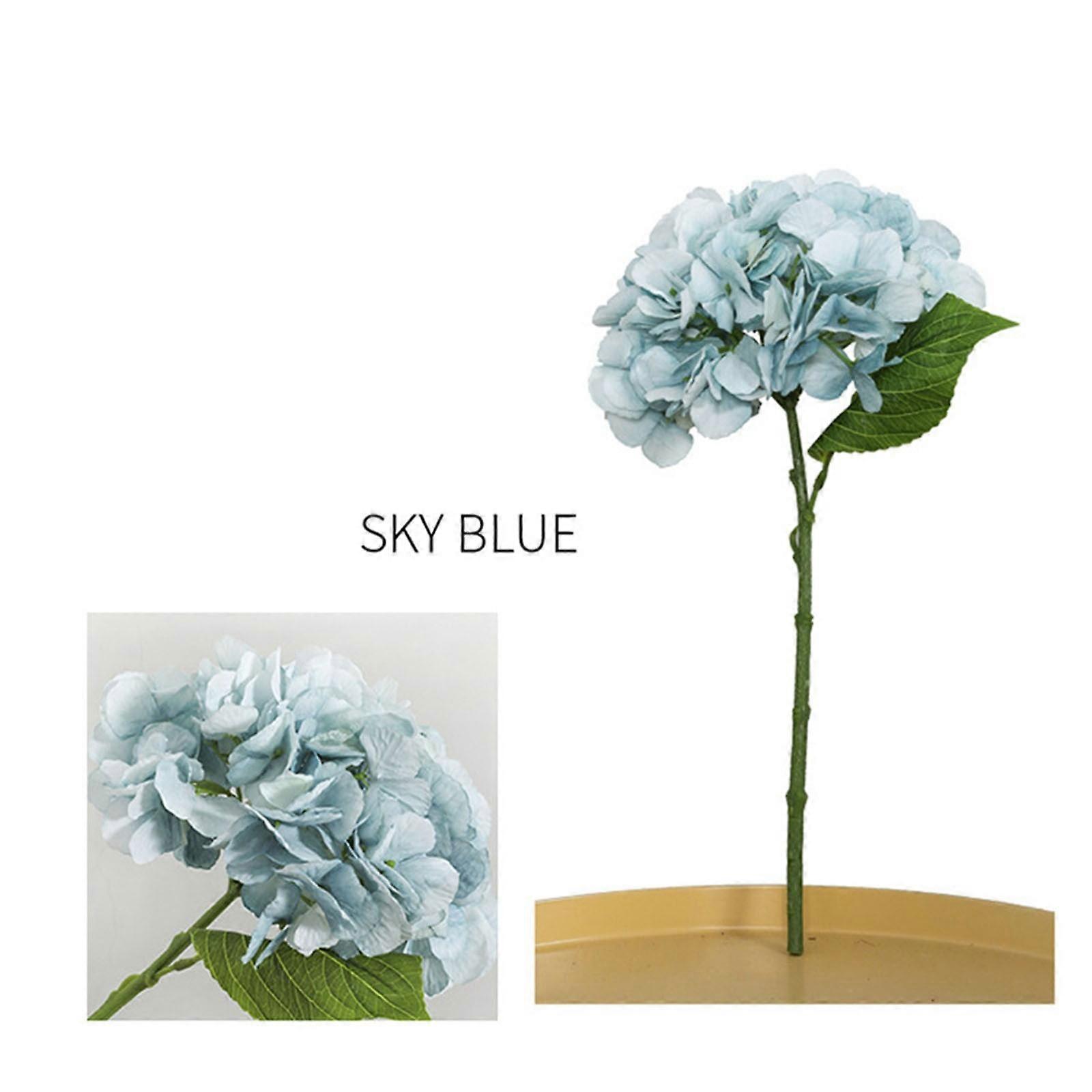 Miayilima Home Decoration Simulation Flower Hydrangea Wedding Road Layout Simulation Single Hydrangea