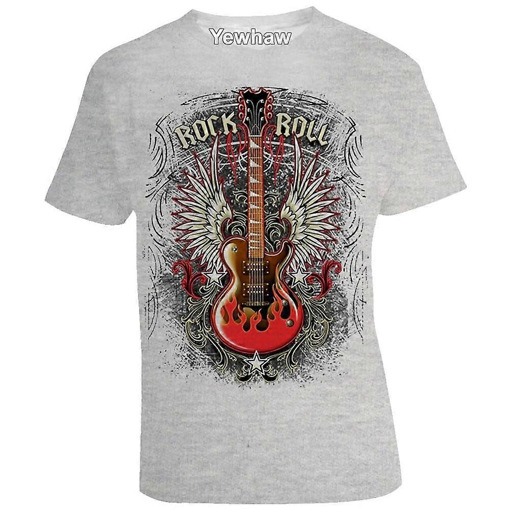 Tričko Guitar Rock N Roll