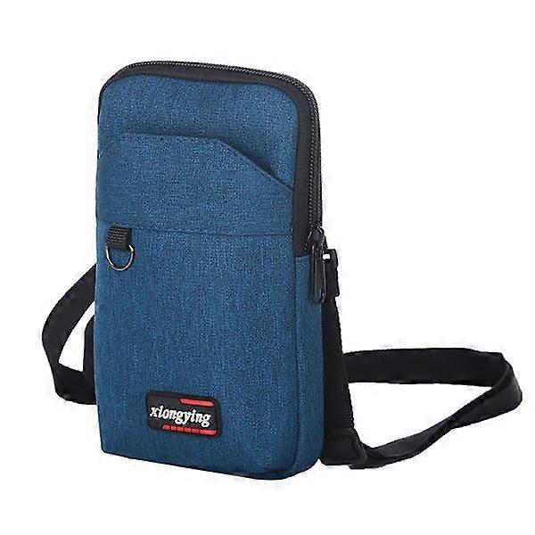 Solid Shoulder Bag - Mobile Bag Dark Grey