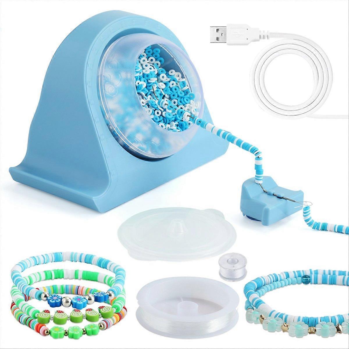 Bead Spinner, Bowl Clay Bead Spinner, Efficient Electric blue