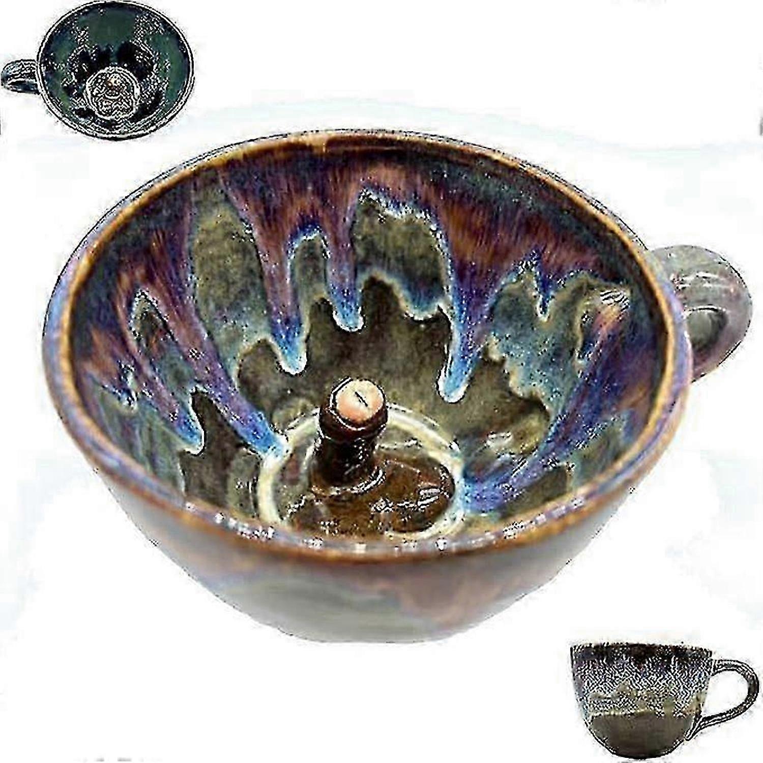 أكواب مفاجأة السجق ، كوب سيراميك مصنوع يدويا ومزجج يدويا - كوب ممتع وفريد من نوعه