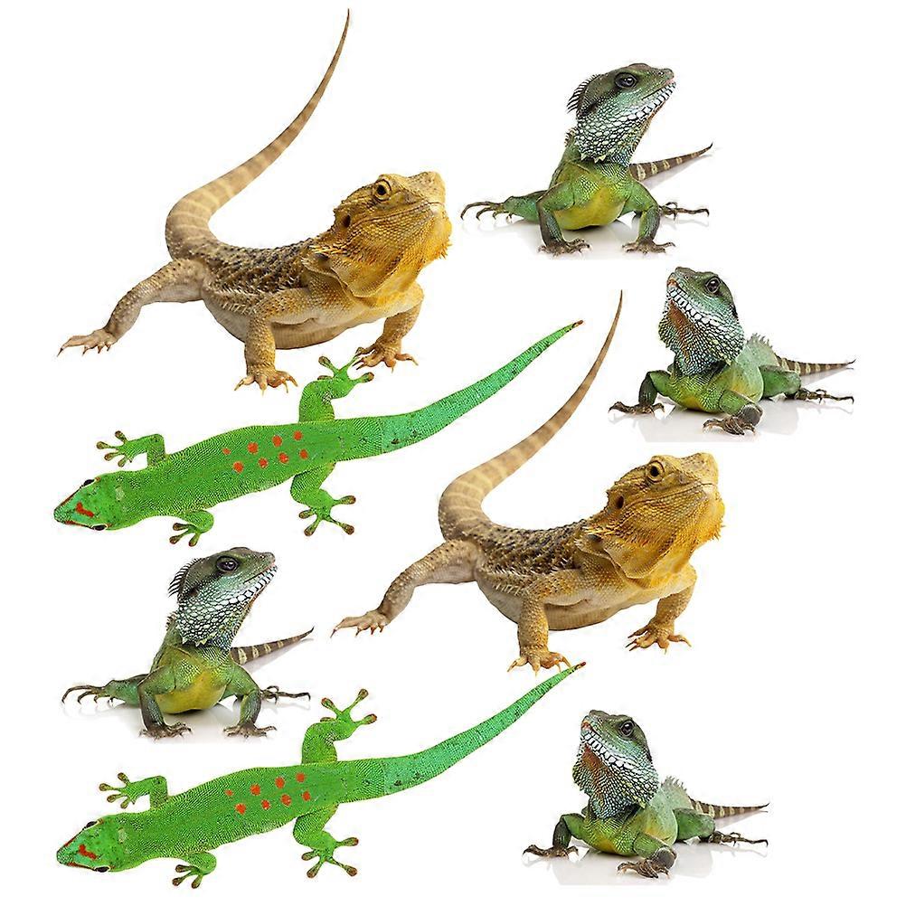 Lizard Decal 3D Lizard Car Sticker for Car Truck Van 4Sets